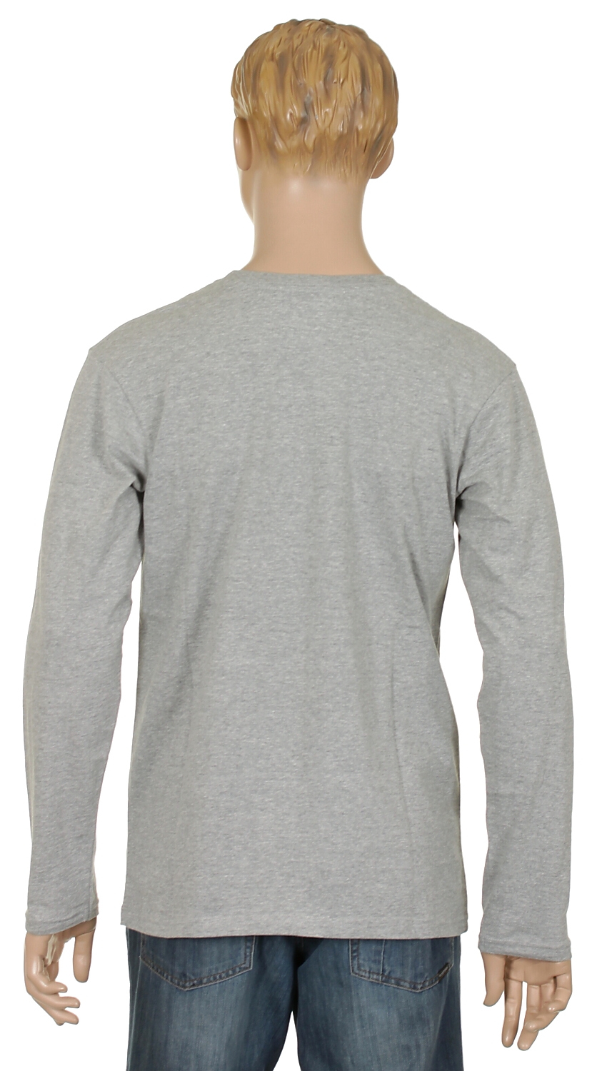 koszulka trykotowa Quiksilver Live Wire LS - Light Gray Heather