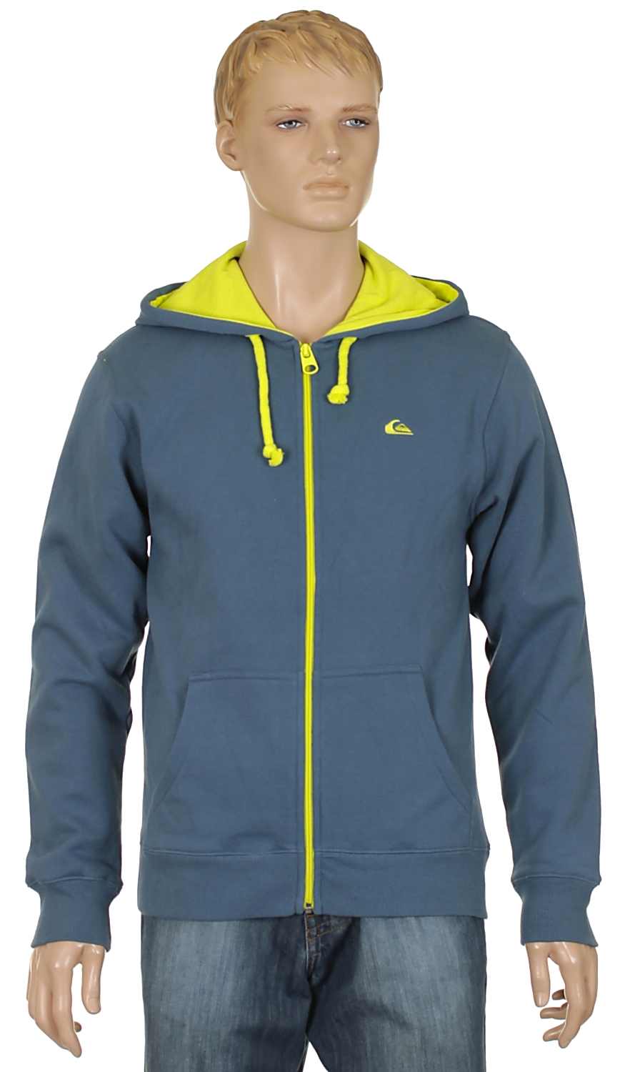 bluza Quiksilver Contrast Zip - Indian Teal