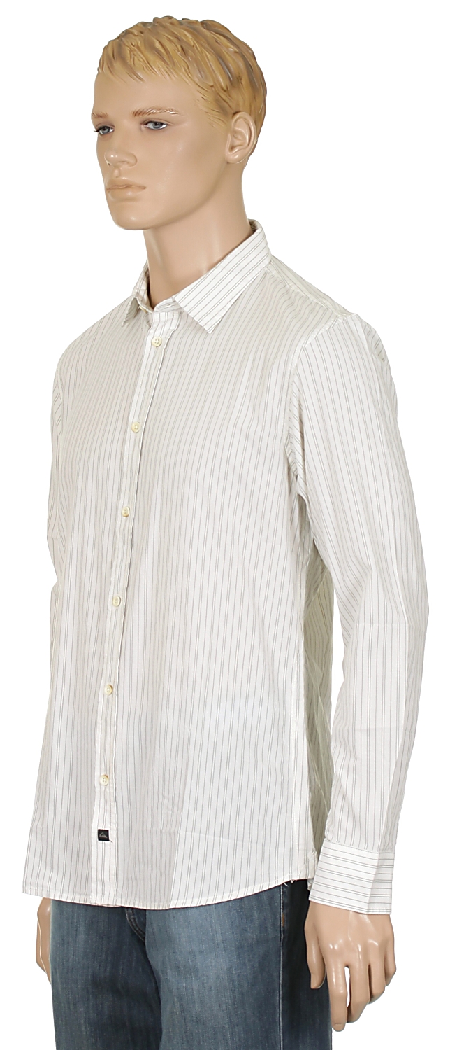 košeľa Quiksilver Steady LS - Vintage White