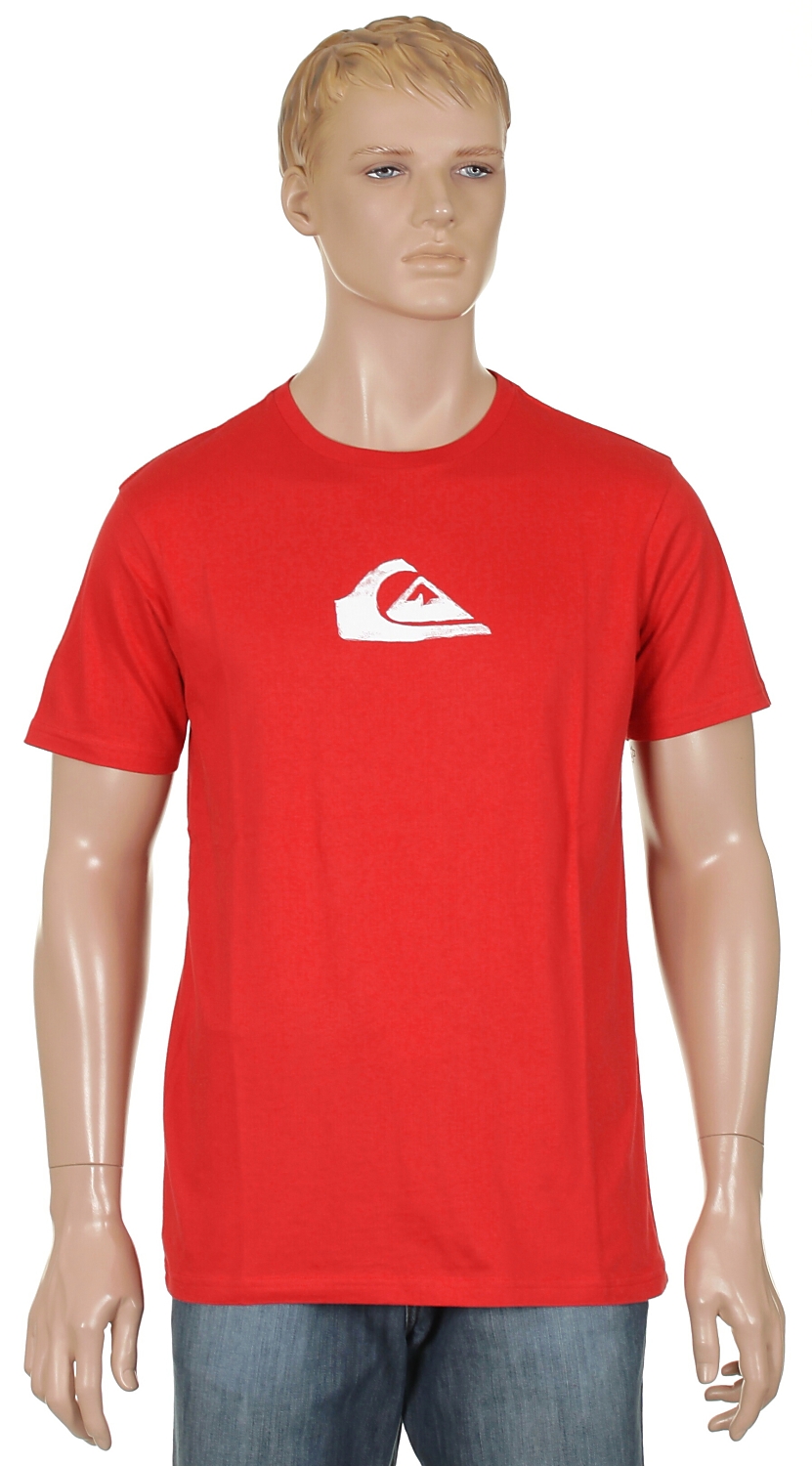tričko Quiksilver Corporate Logo - Quik Red