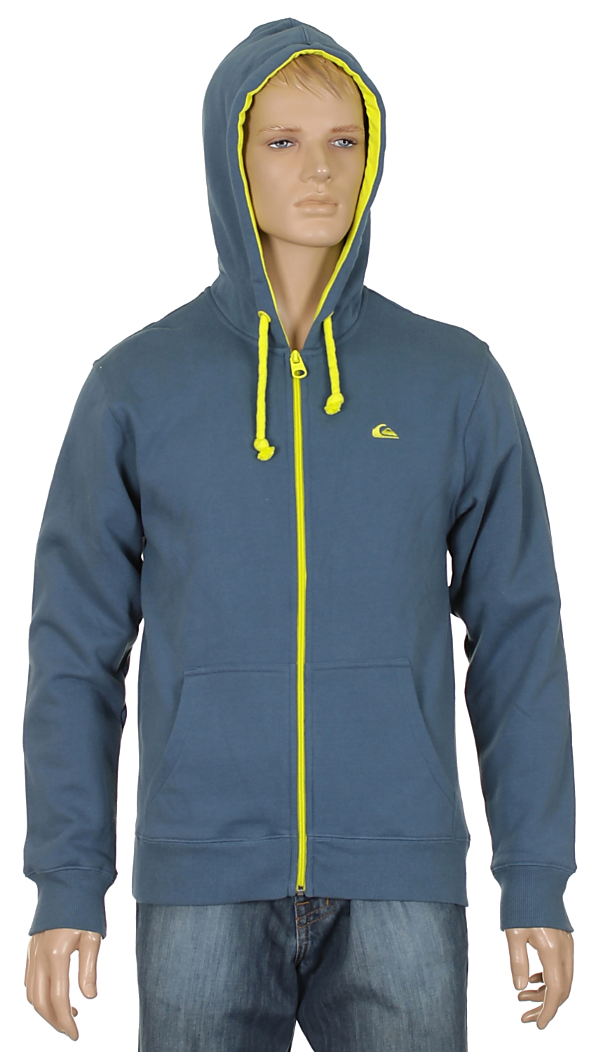 bluza Quiksilver Contrast Zip - Indian Teal