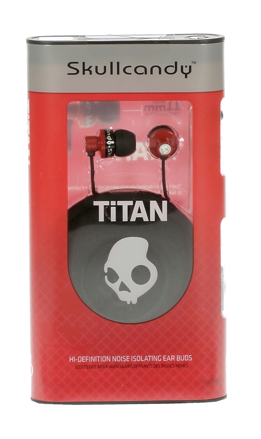 słuchawki Skullcandy Titan - Black/Red Ass