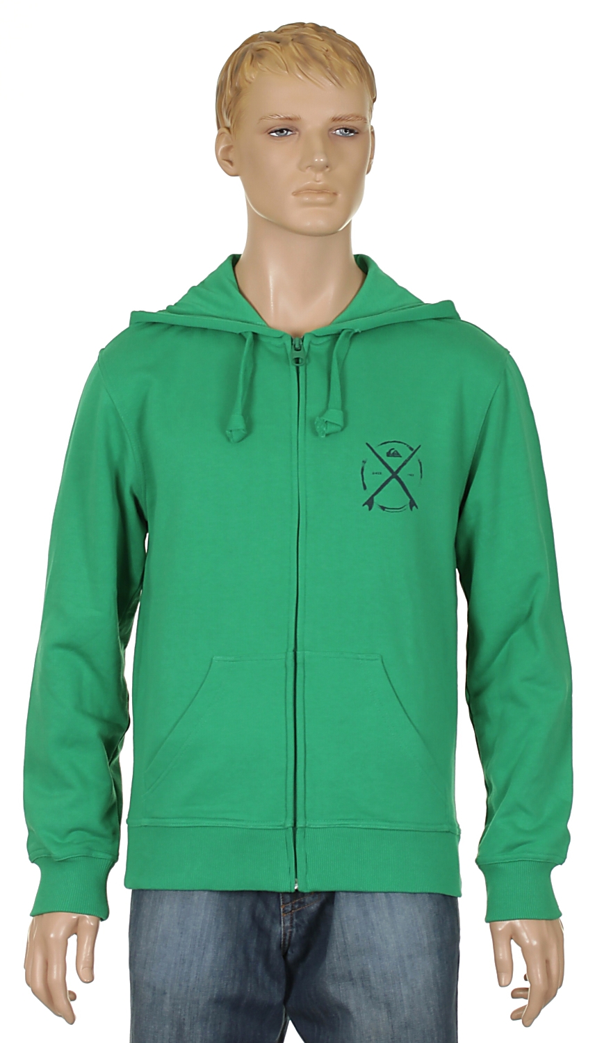 mikina Quiksilver Xboards Zip - Field Green