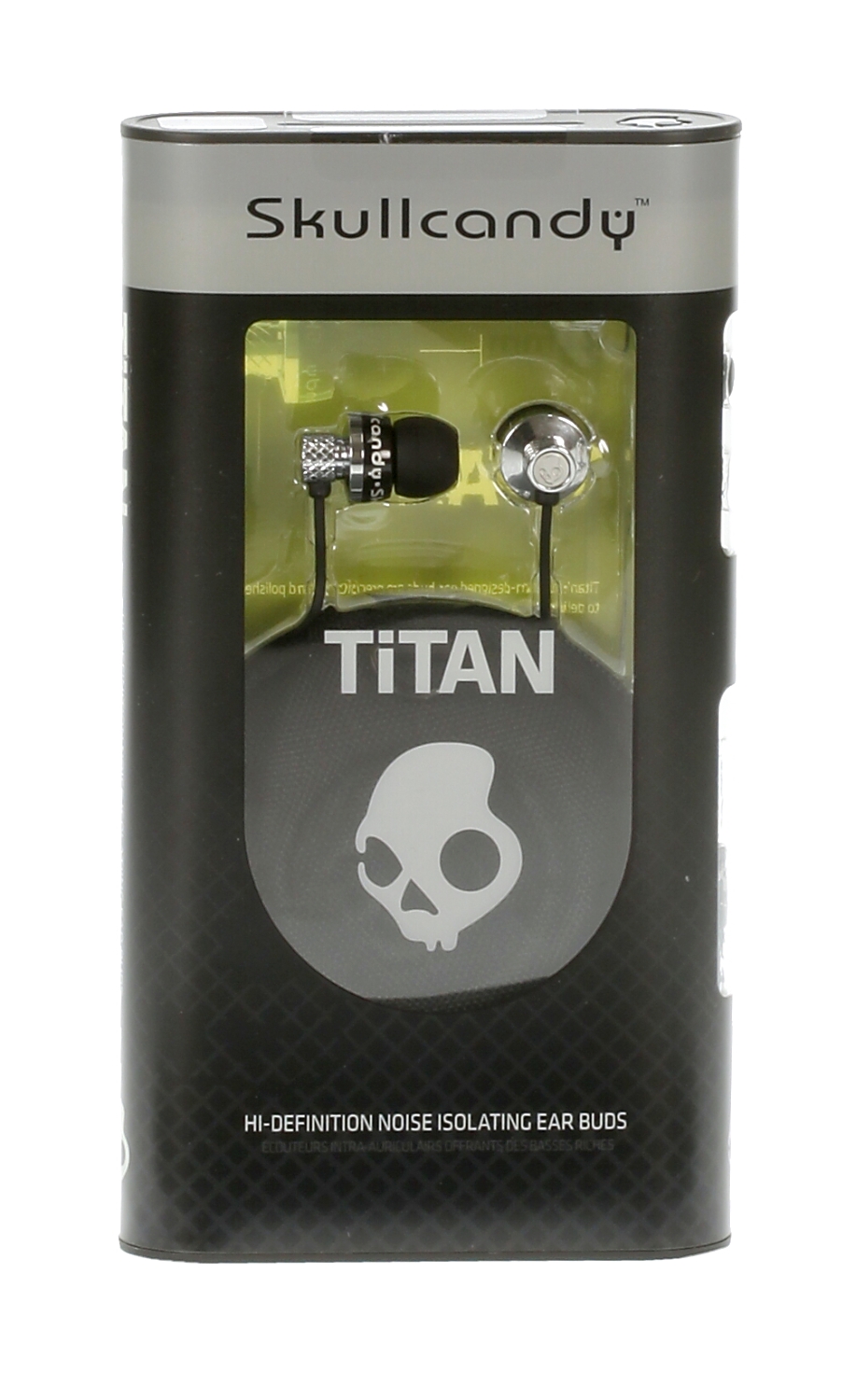 slúchadlá Skullcandy Titan - Black/Chrome Ass