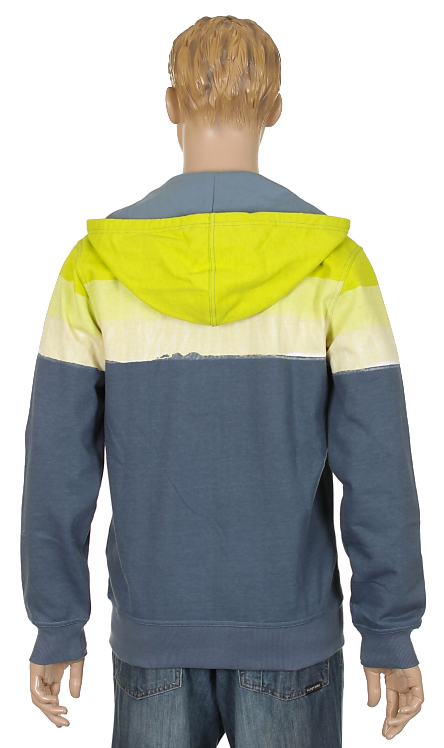 mikina Quiksilver Lowers Zip - White 2