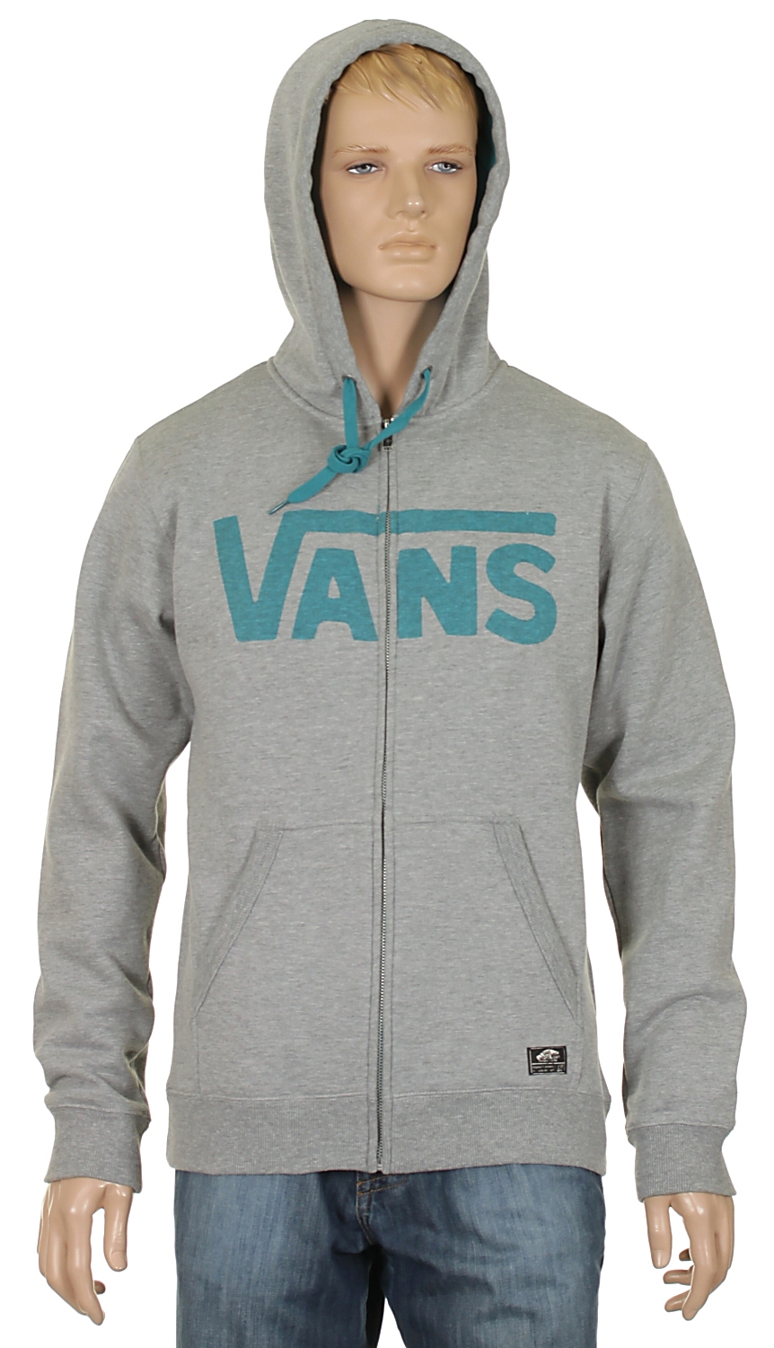 bluza Vans Classic Zip - Concrete Heather/Deep Lake
