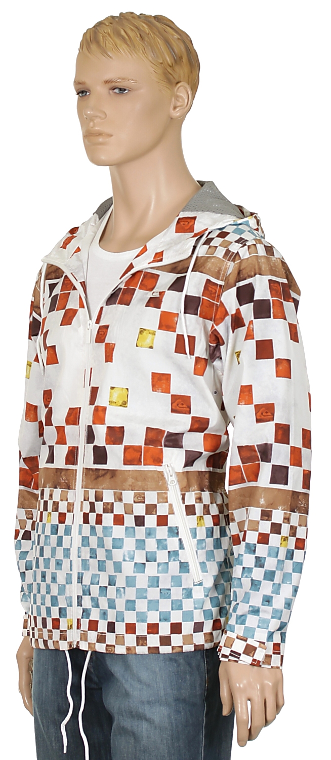 bunda Quiksilver Aeroplane Allover - DNA Vintage White