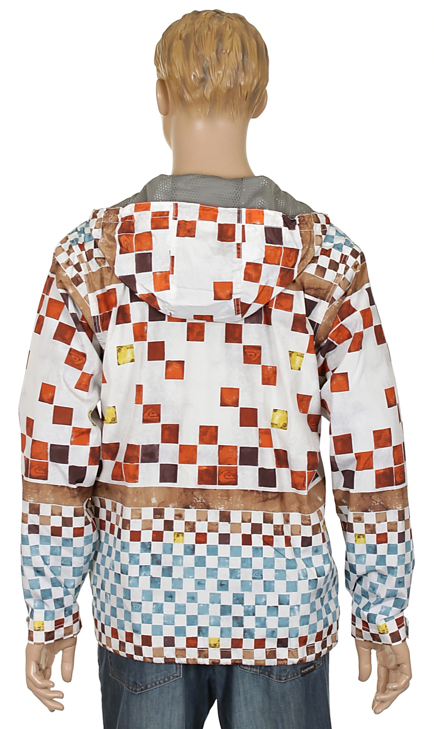 bunda Quiksilver Aeroplane Allover - DNA Vintage White