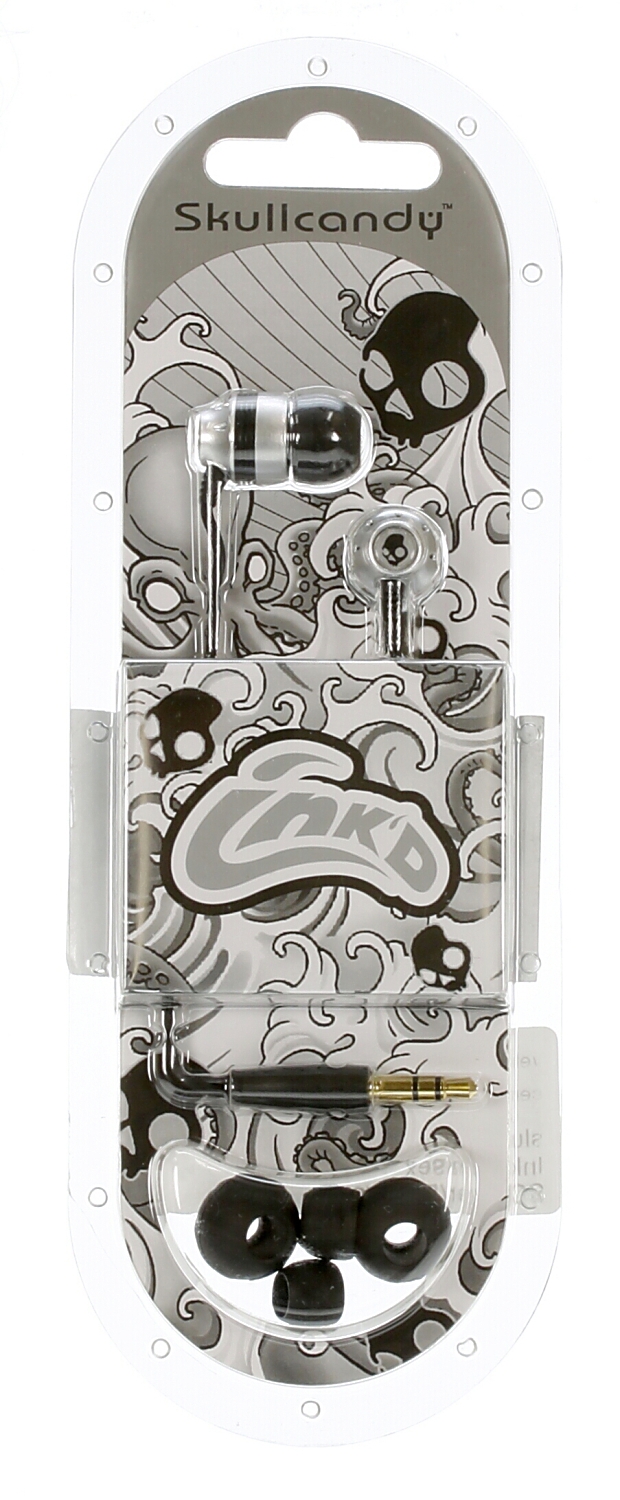 słuchawki Skullcandy Ink'd - SC Silver/Black/045