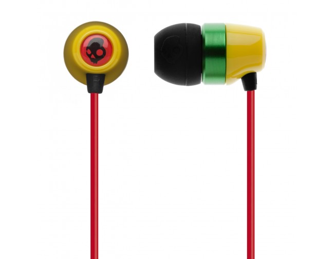 słuchawki Skullcandy Riot - Rasta w/Mic Ass