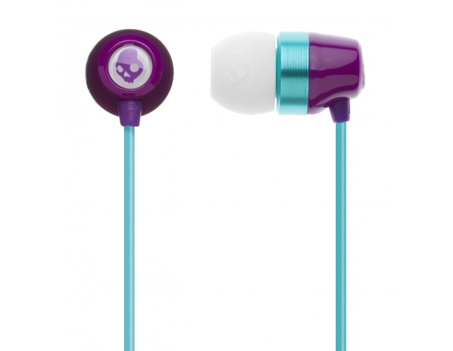 słuchawki Skullcandy Riot - Purple/White/Blue w/Mic Ass