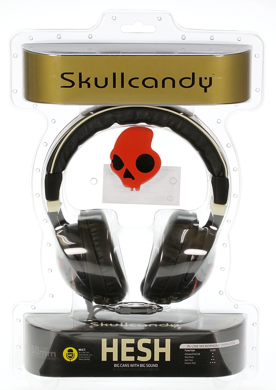 słuchawki Skullcandy Hesh - Lurker Black w/Mic/Ass