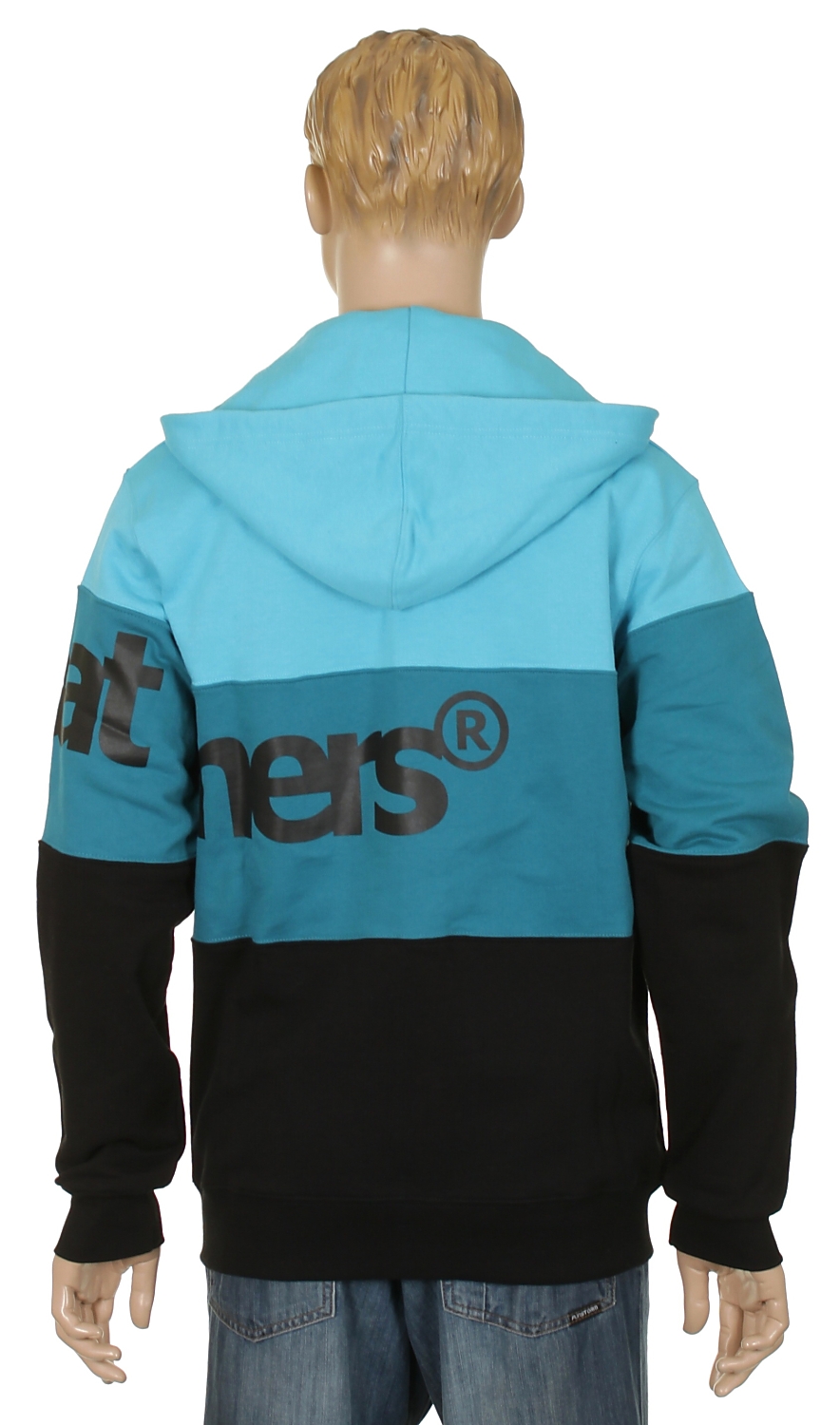 bluza Horsefeathers Scale Zip - Cyan
