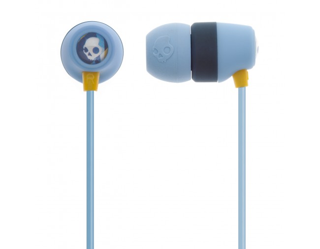 slúchadlá Skullcandy Riot - Light Blue/Navy w/Mic Ass