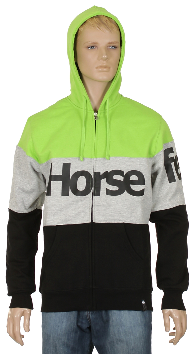 bluza Horsefeathers Scale Zip - Jasmine Green
