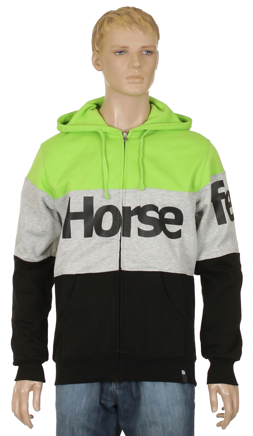 bluza Horsefeathers Scale Zip - Jasmine Green