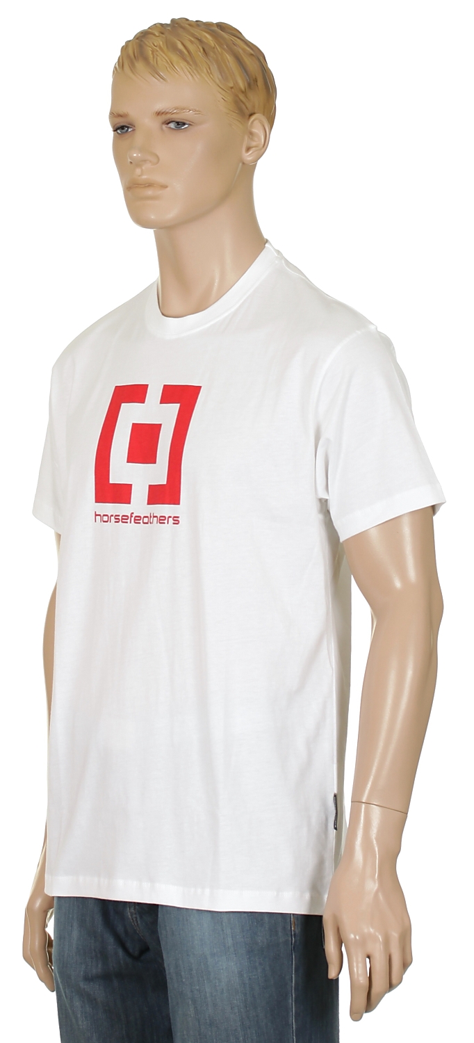 tričko Horsefeathers Base - White