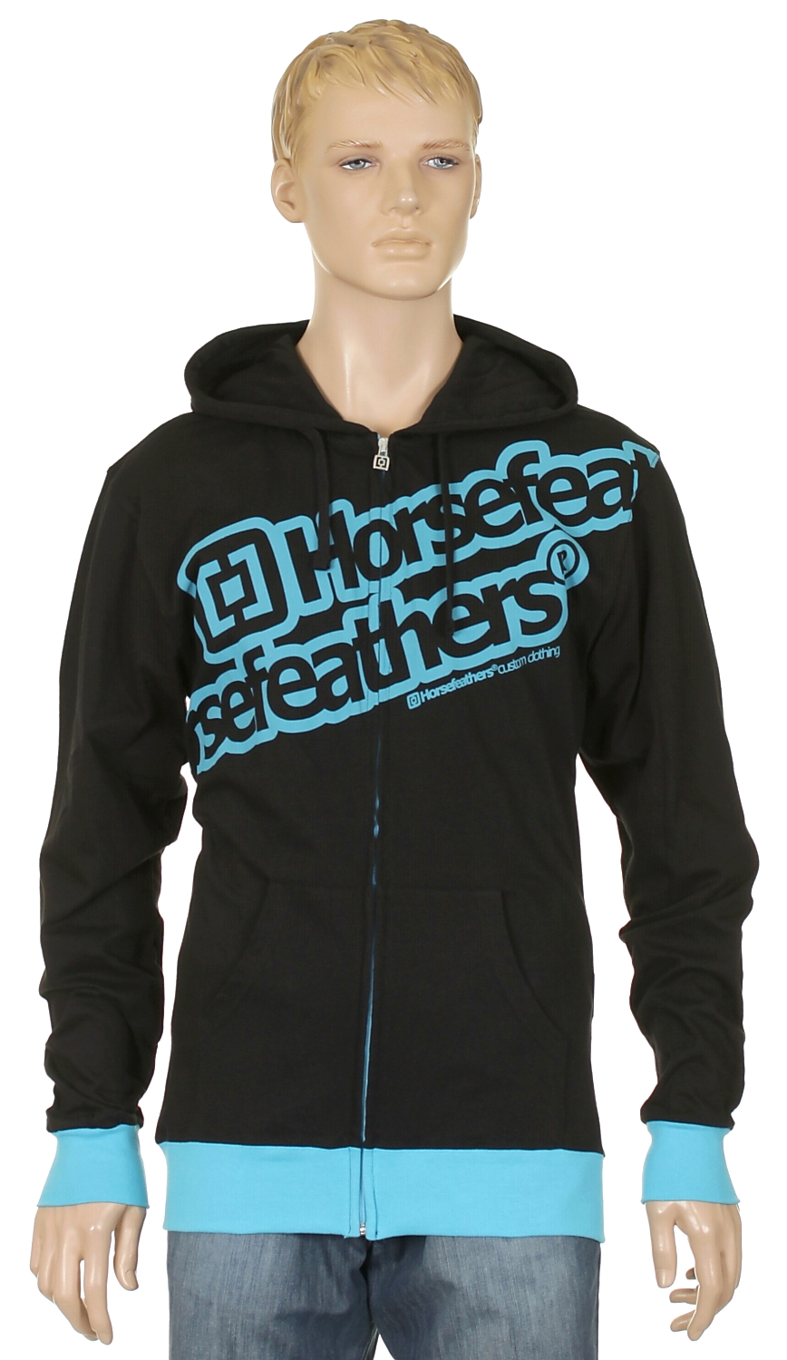 bluza Horsefeathers Metronome Zip - Black