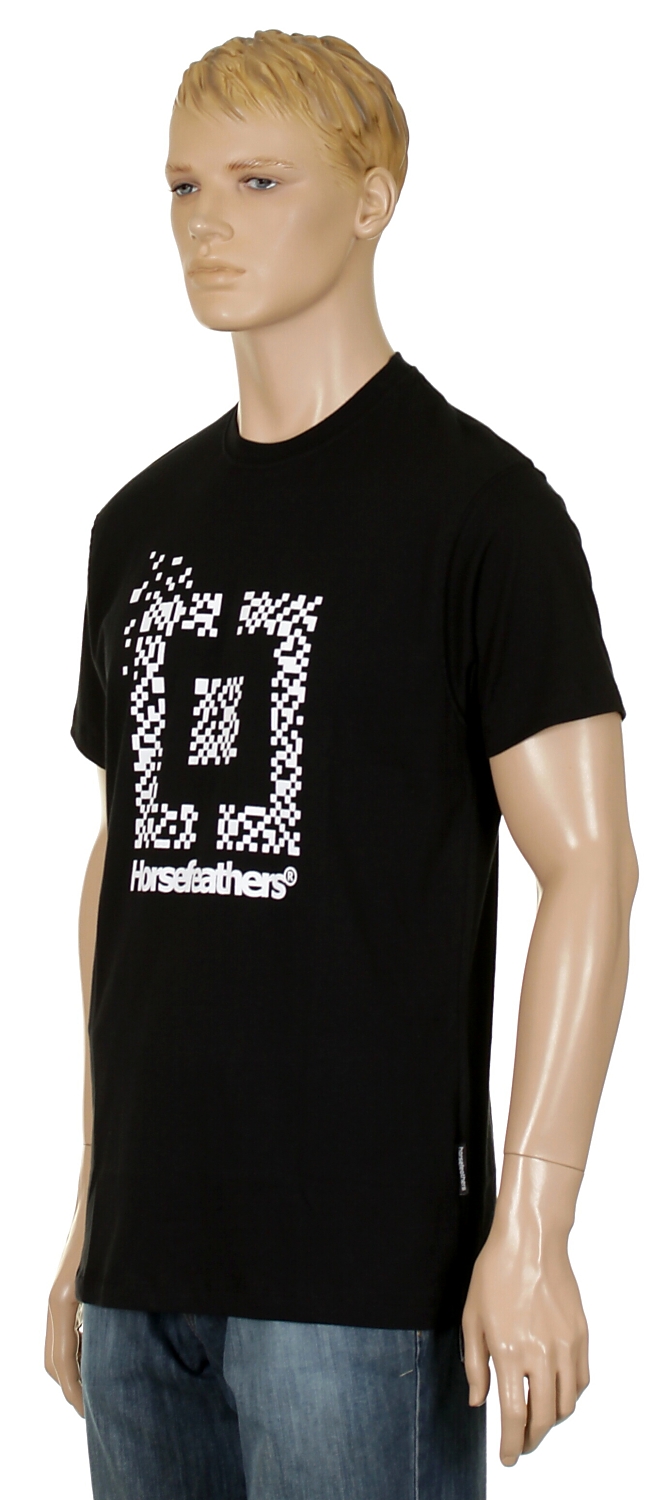 tričko Horsefeathers Code - Black