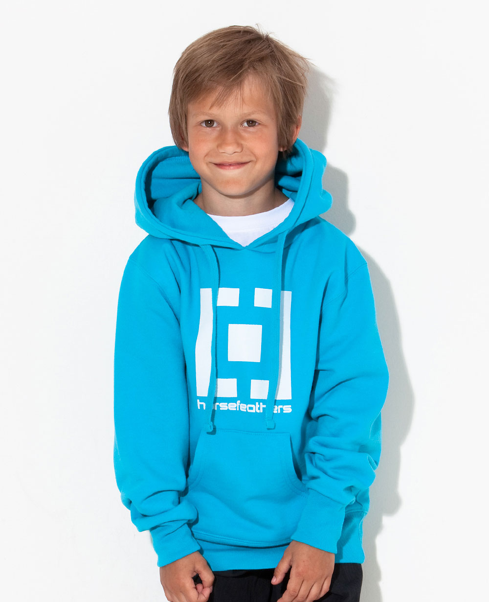 mikina Horsefeathers Stratos Kid's - Cyan