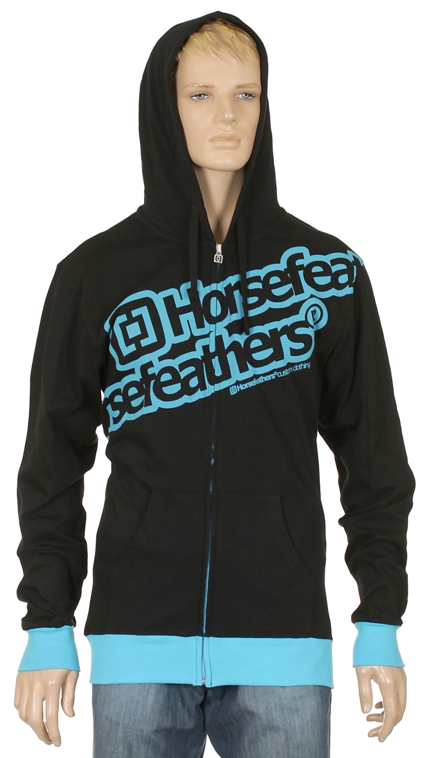 bluza Horsefeathers Metronome Zip - Black