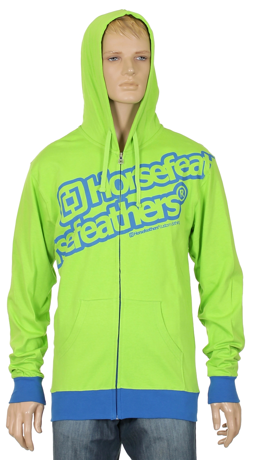 bluza Horsefeathers Metronome Zip - Jasmine Green