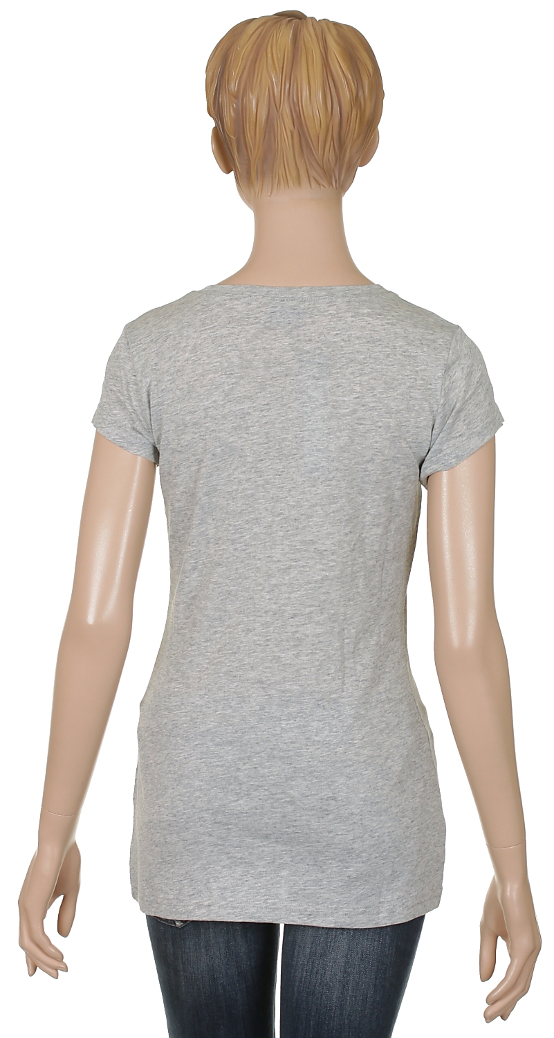 koszulka trykotowa Horsefeathers Lips - Heather Gray