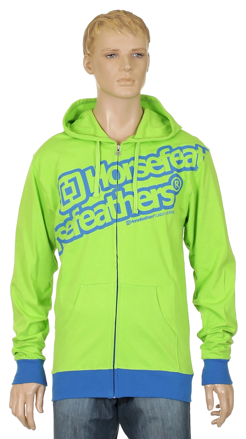 bluza Horsefeathers Metronome Zip - Jasmine Green