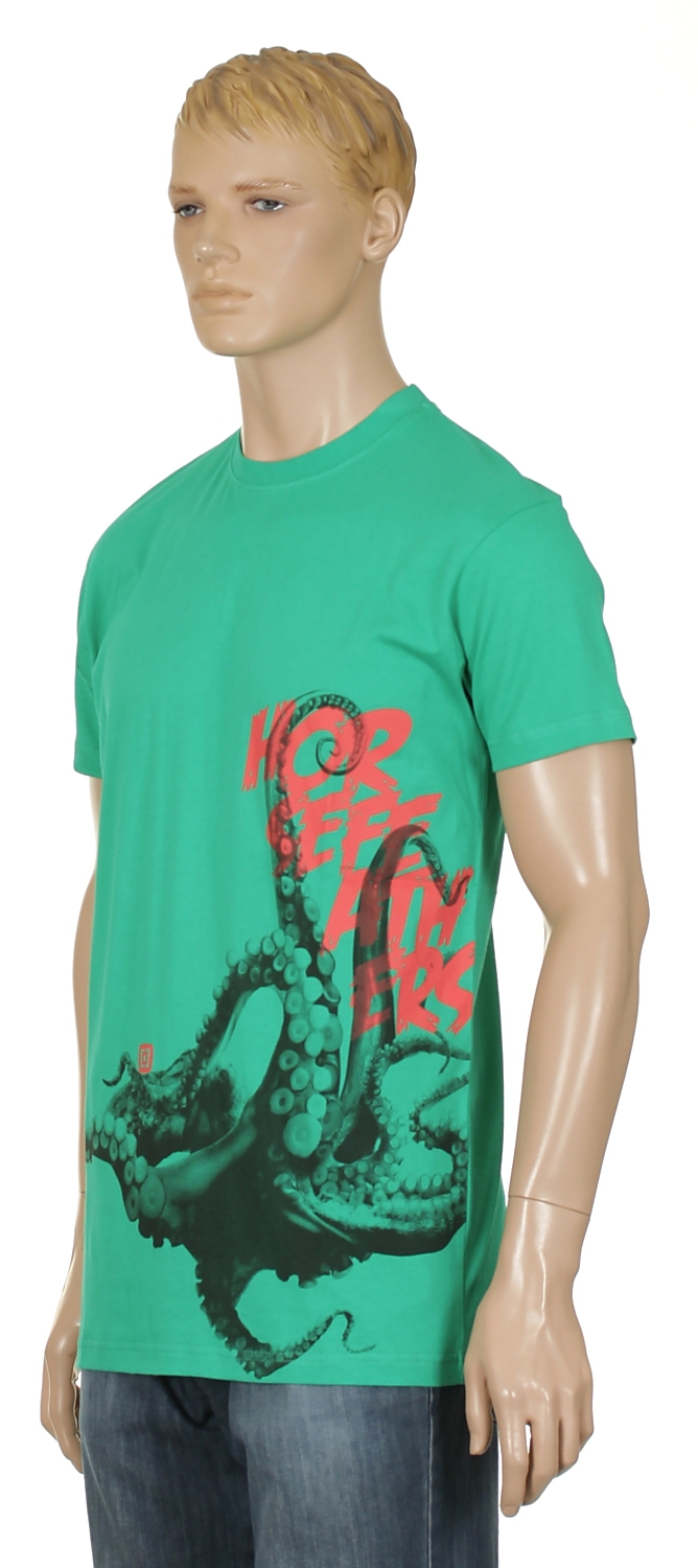 tričko Horsefeathers Octopus - Green