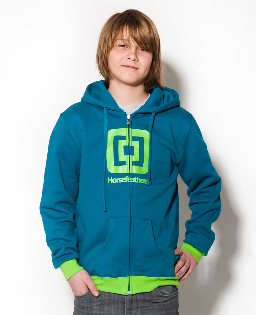 bluza Horsefeathers Reward Zip Kid's - Harbor Blue