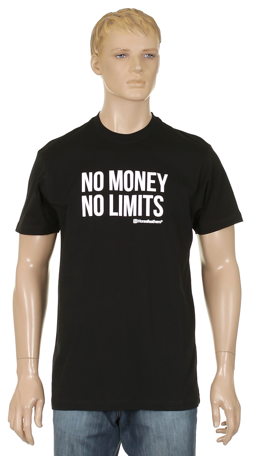 tričko Horsefeathers No Limits - Black