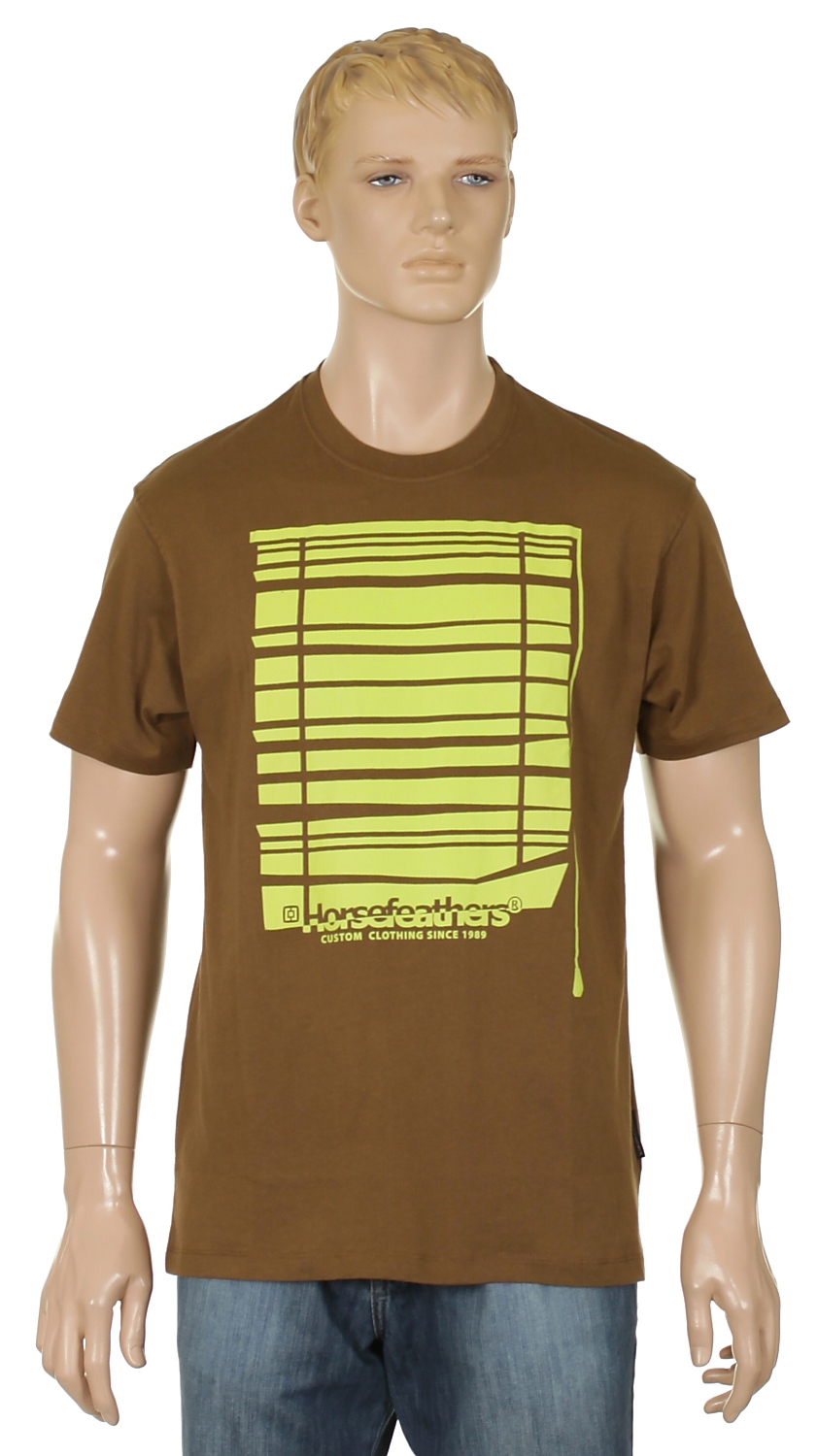 tričko Horsefeathers Louver - Brown