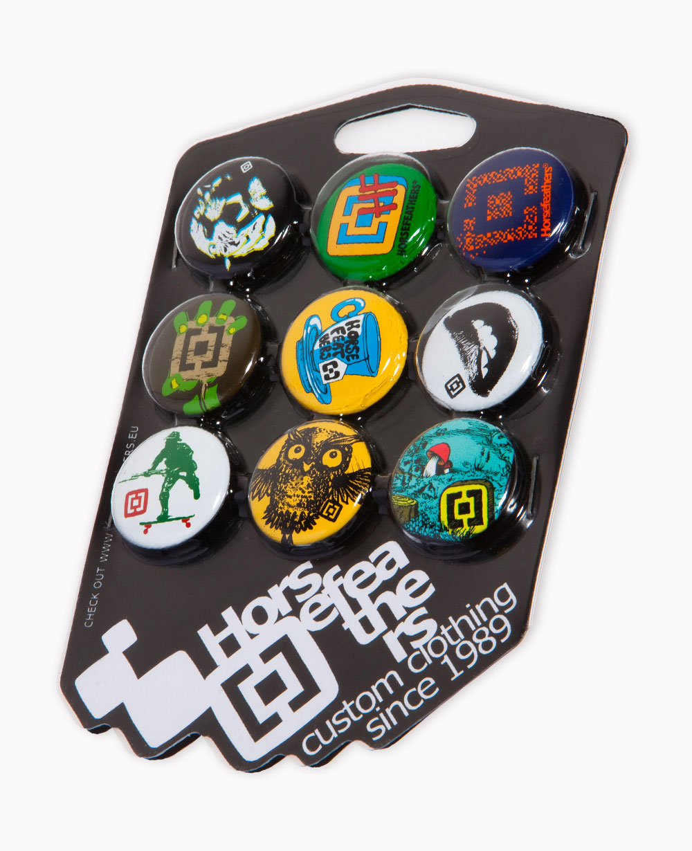 odznaky Horsefeathers Buttons - Assorted