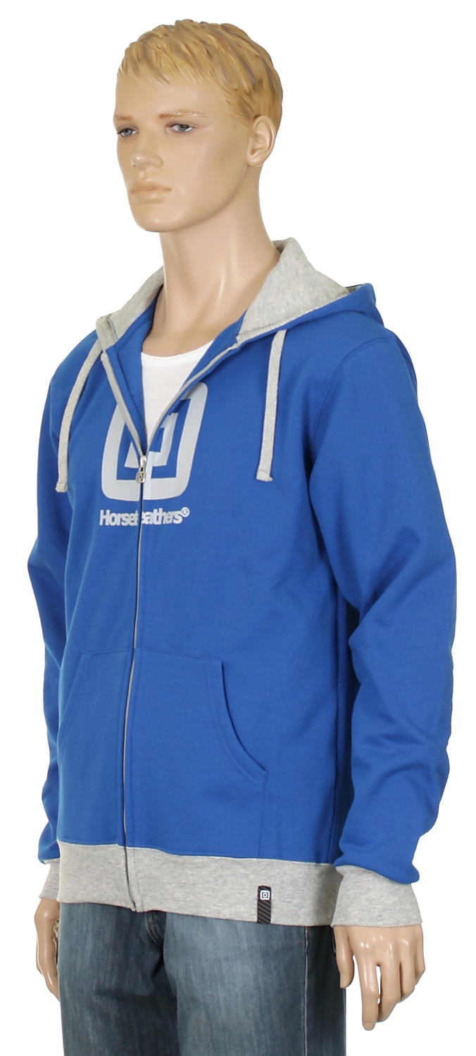 mikina Horsefeathers Sliver Limited Zip - Blue