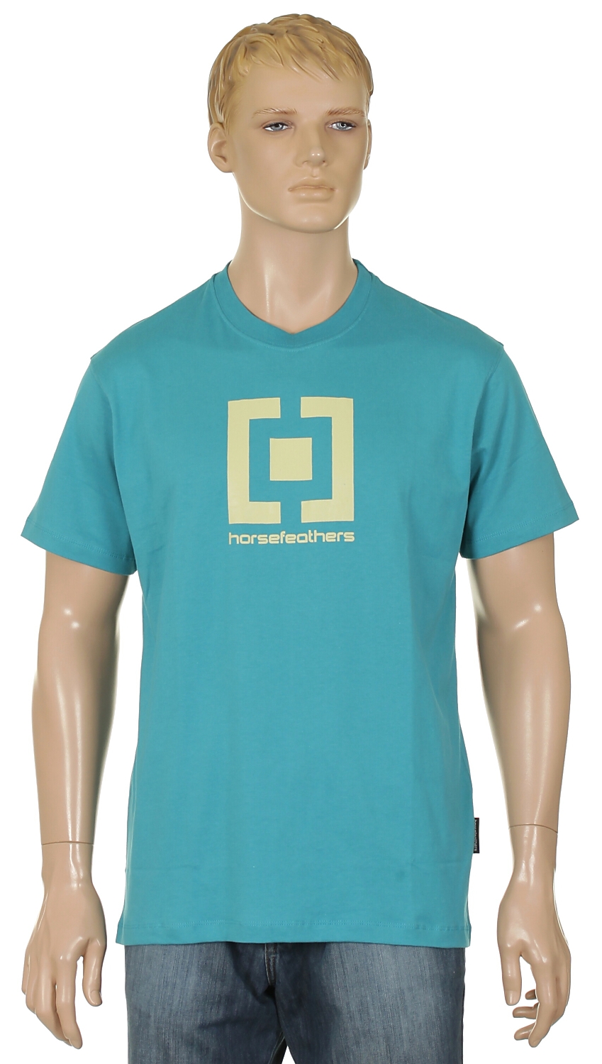 tričko Horsefeathers Base - Harbor Blue