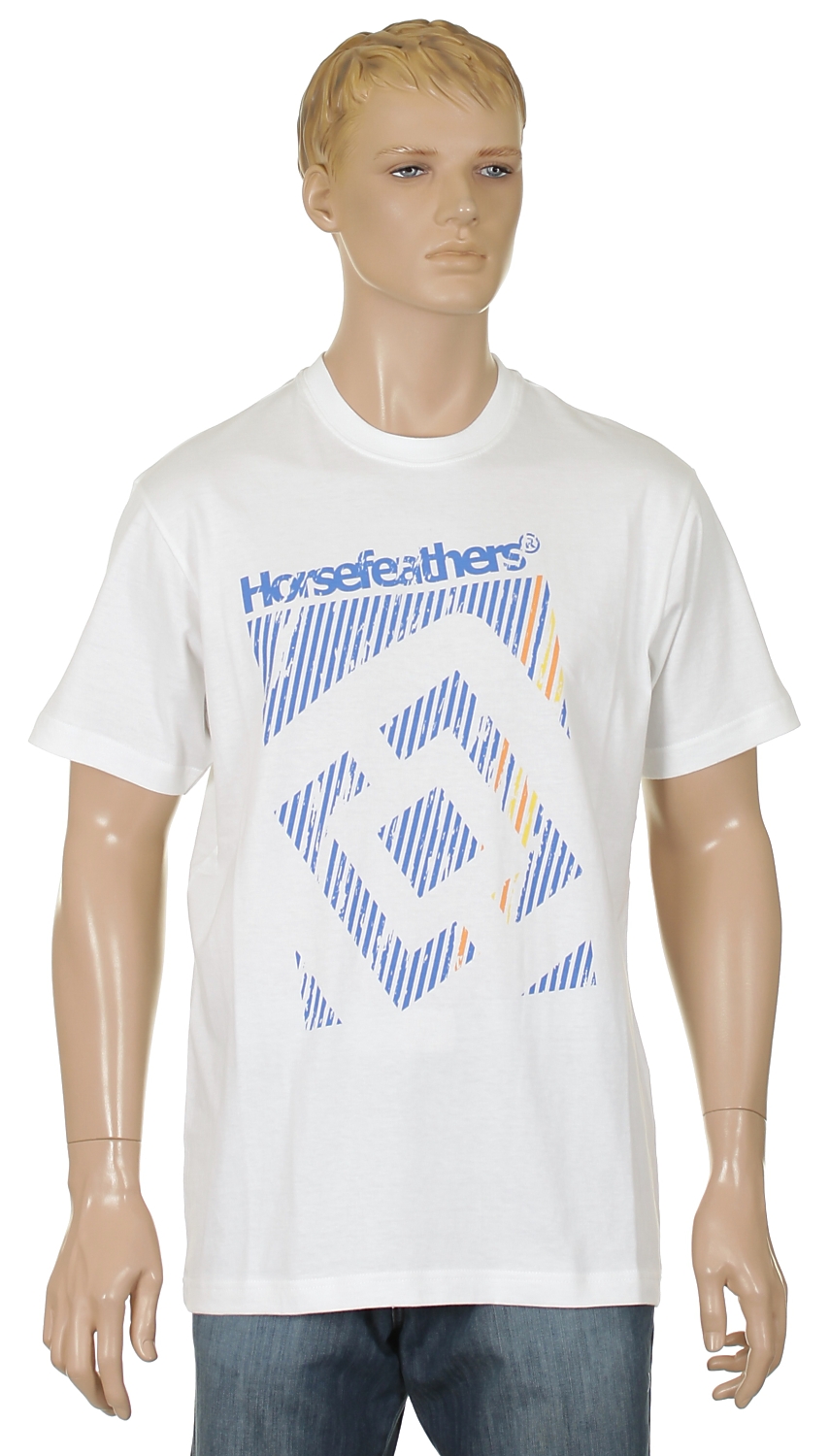 koszulka trykotowa Horsefeathers Shader - White