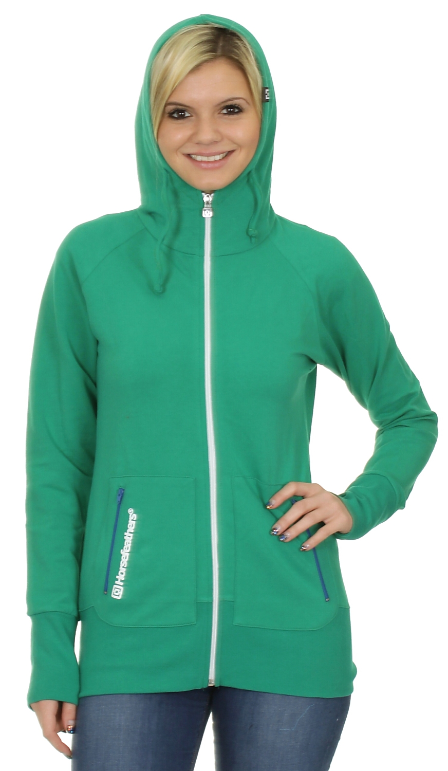 bluza Horsefeathers Sweep Zip - Green
