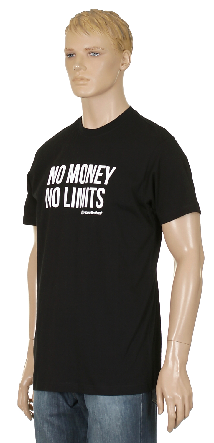 tričko Horsefeathers No Limits - Black