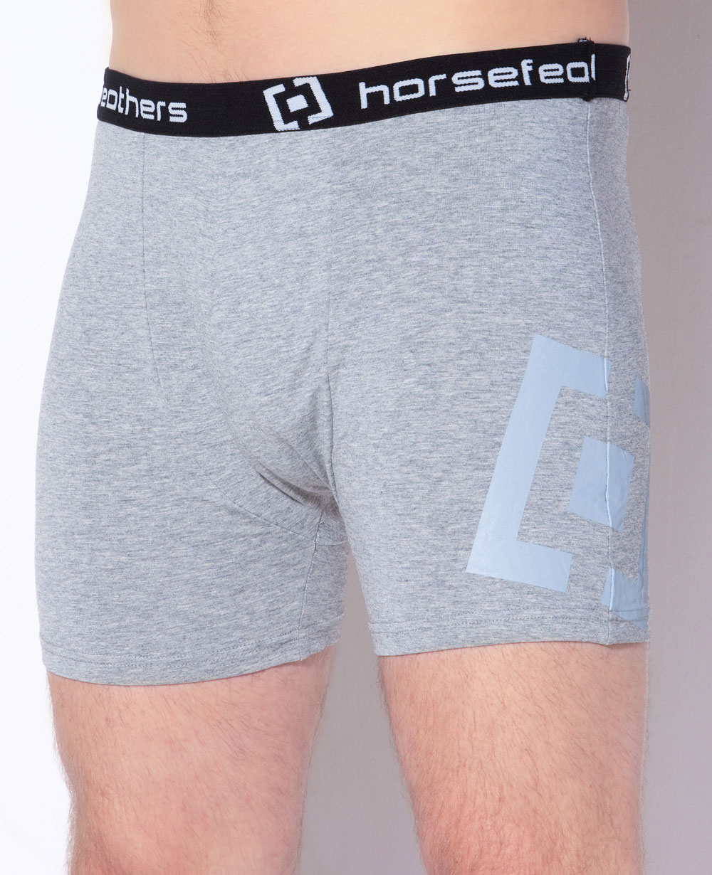 trenírky Horsefeathers Dynasty - Heather Gray