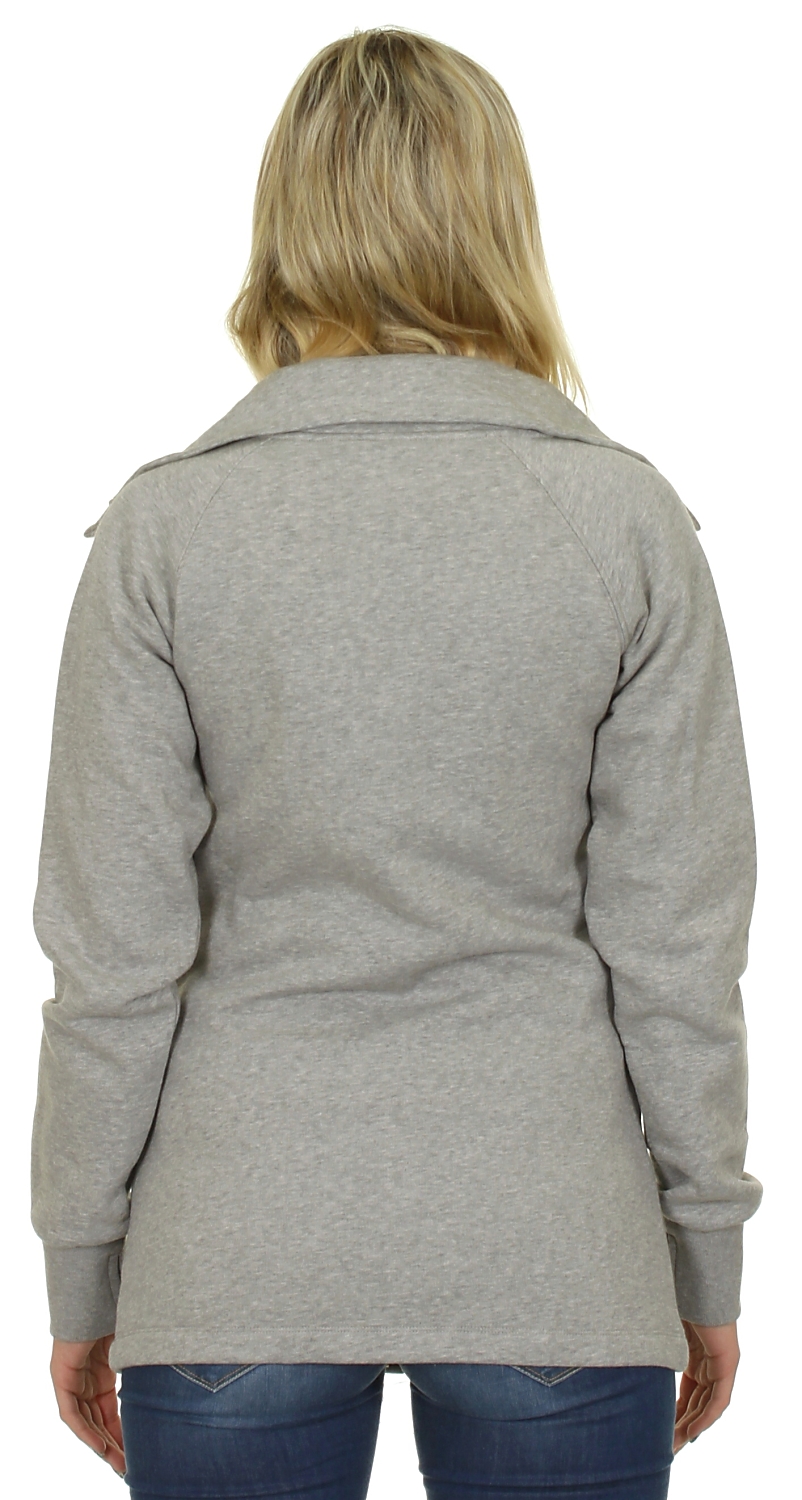 mikina Horsefeathers Hold On - Heather Gray