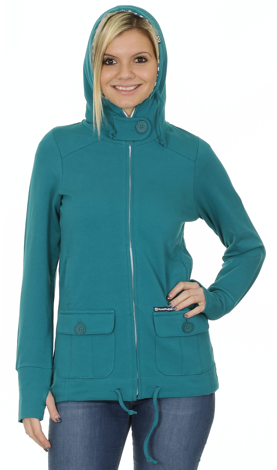 bluza Horsefeathers Force Zip - Harbor Blue