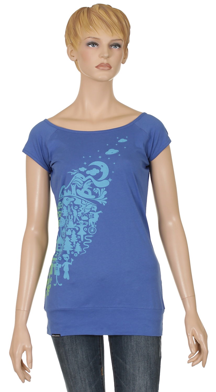 koszulka trykotowa Horsefeathers High Life - Blue