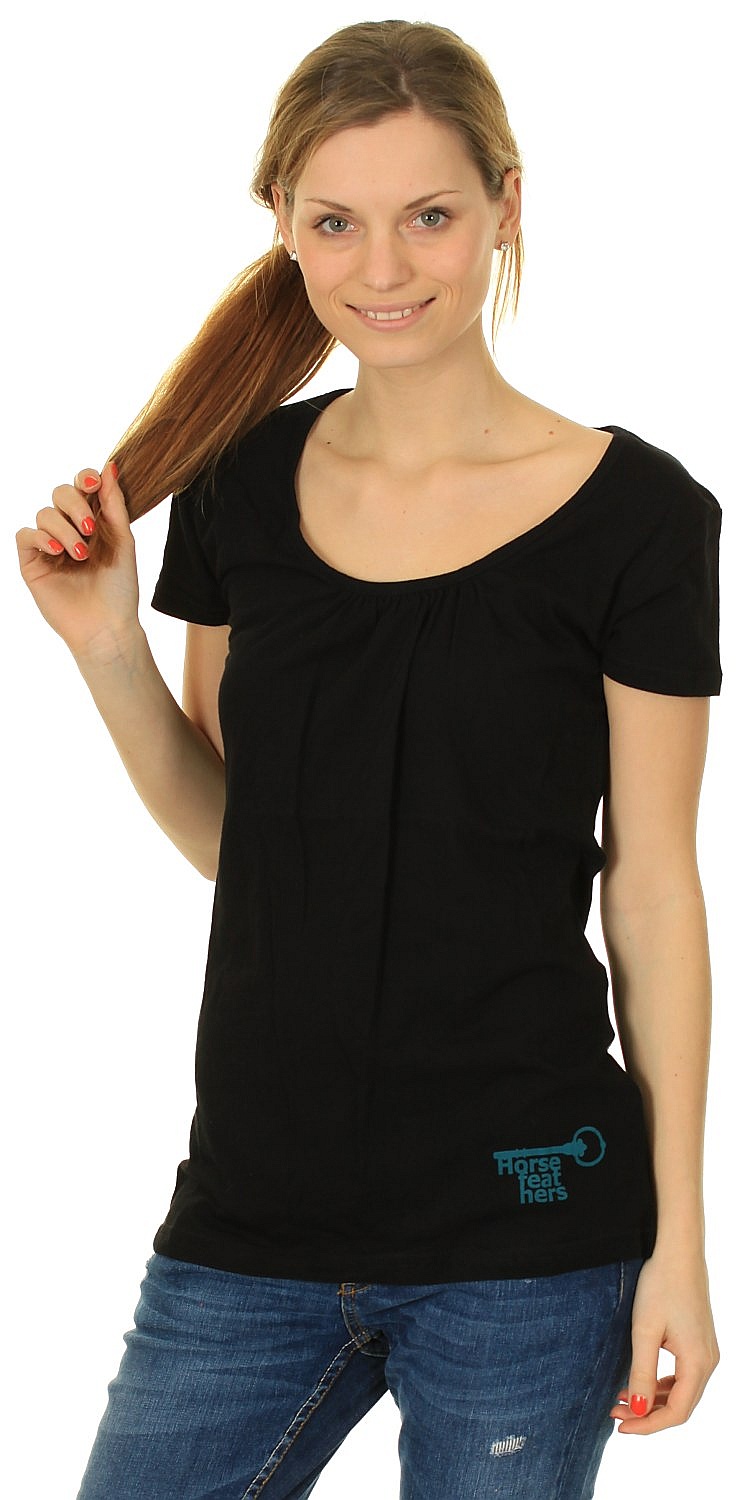 tričko Horsefeathers Downtown - Black
