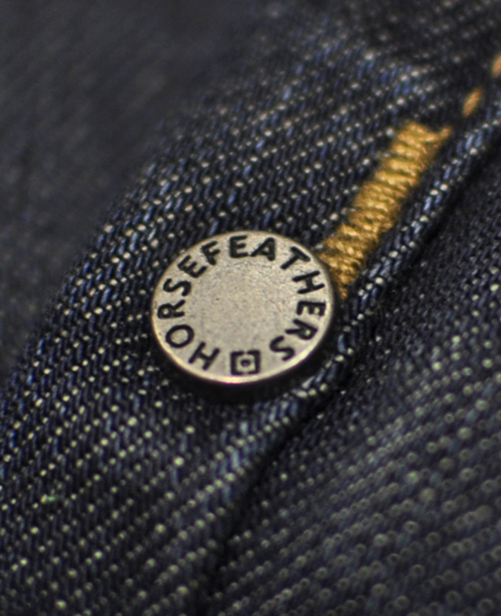 jeansy Horsefeathers Lowrider - Vintage Washing