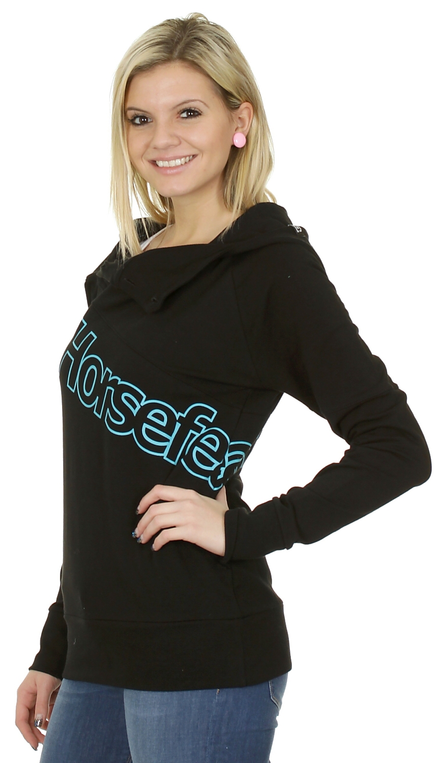 mikina Horsefeathers Goodbye - Black