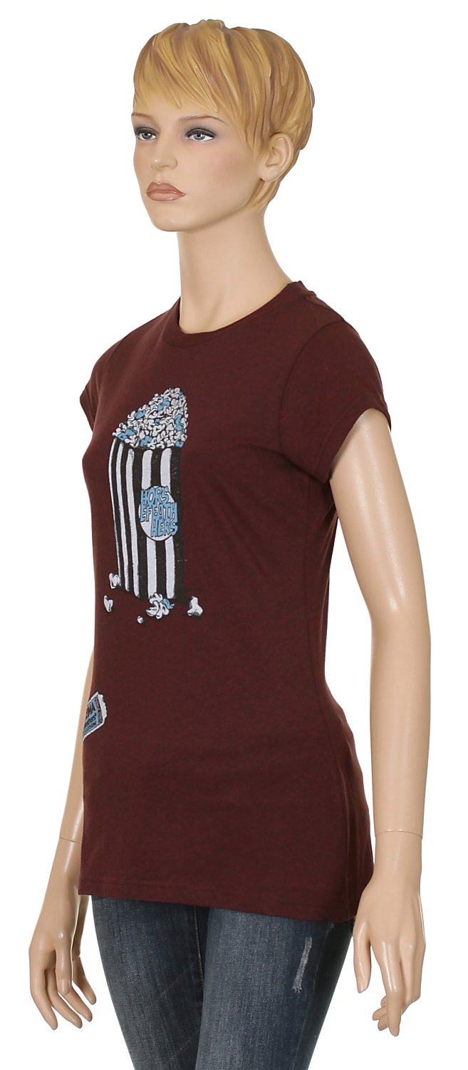 tričko Horsefeathers Popcorn - Heather Rosewood