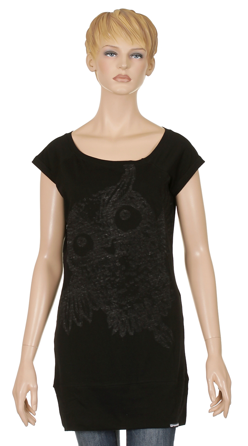 koszulka trykotowa Horsefeathers Nightwatch - Black