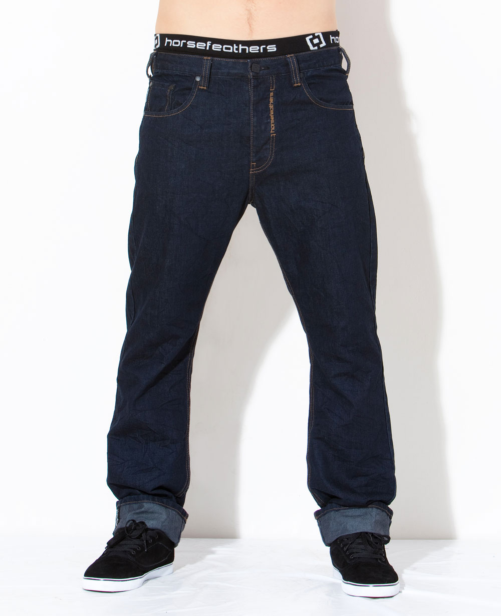 jeans Horsefeathers Ground - Crinkle Clean Wash