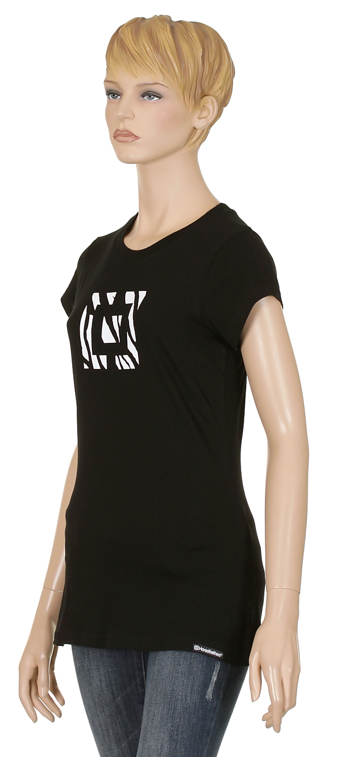 tričko Horsefeathers Wild Logo - Black