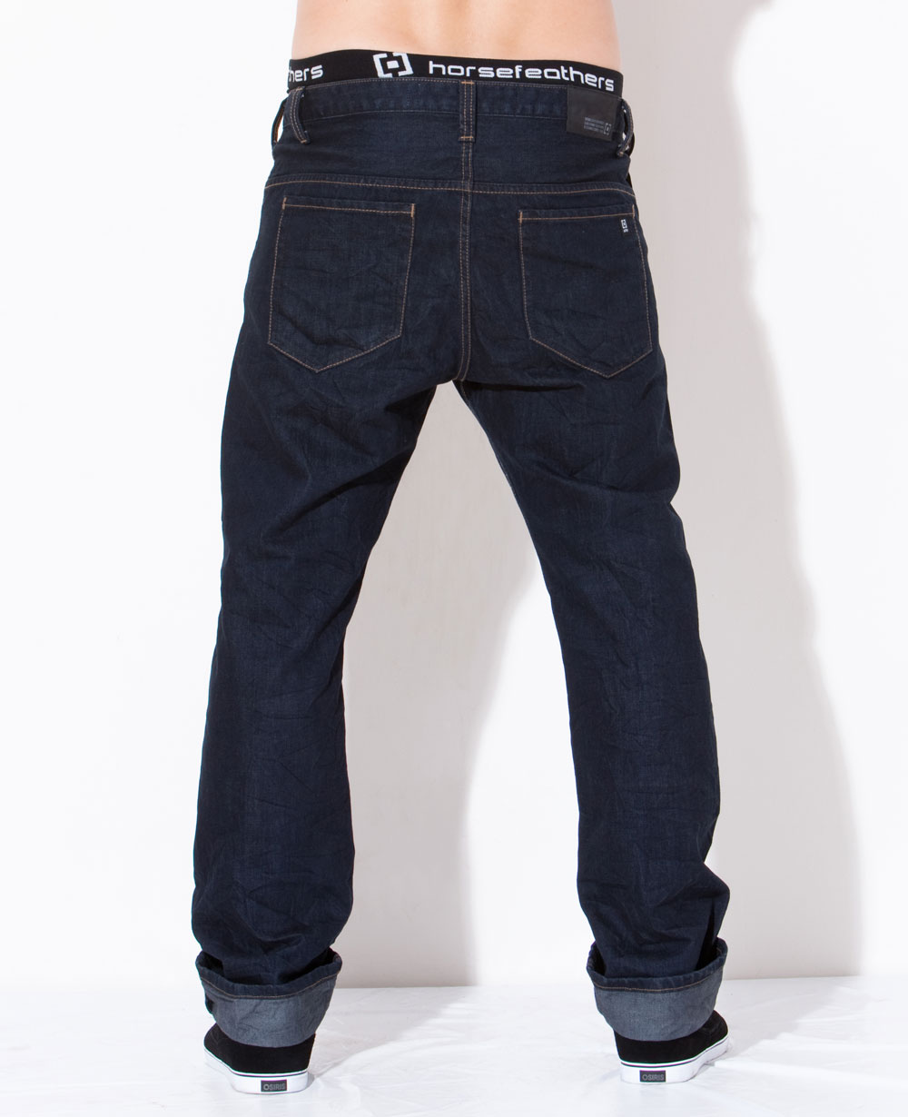 jeans Horsefeathers Ground - Crinkle Clean Wash